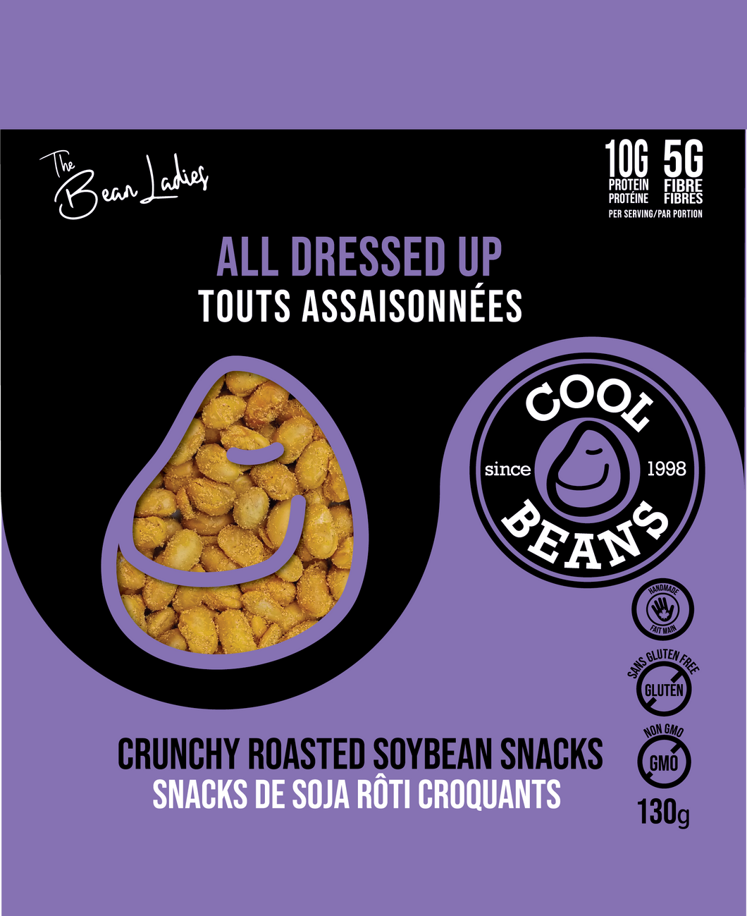 'All Dressed Up' Roasted Bean Snacks