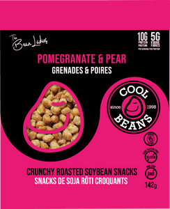 'Pomegranate & Pear' Roasted Bean Snacks