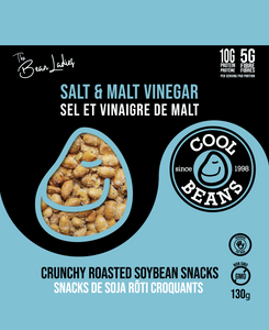 'Salt & Malt Vinegar' Roasted Bean Snacks