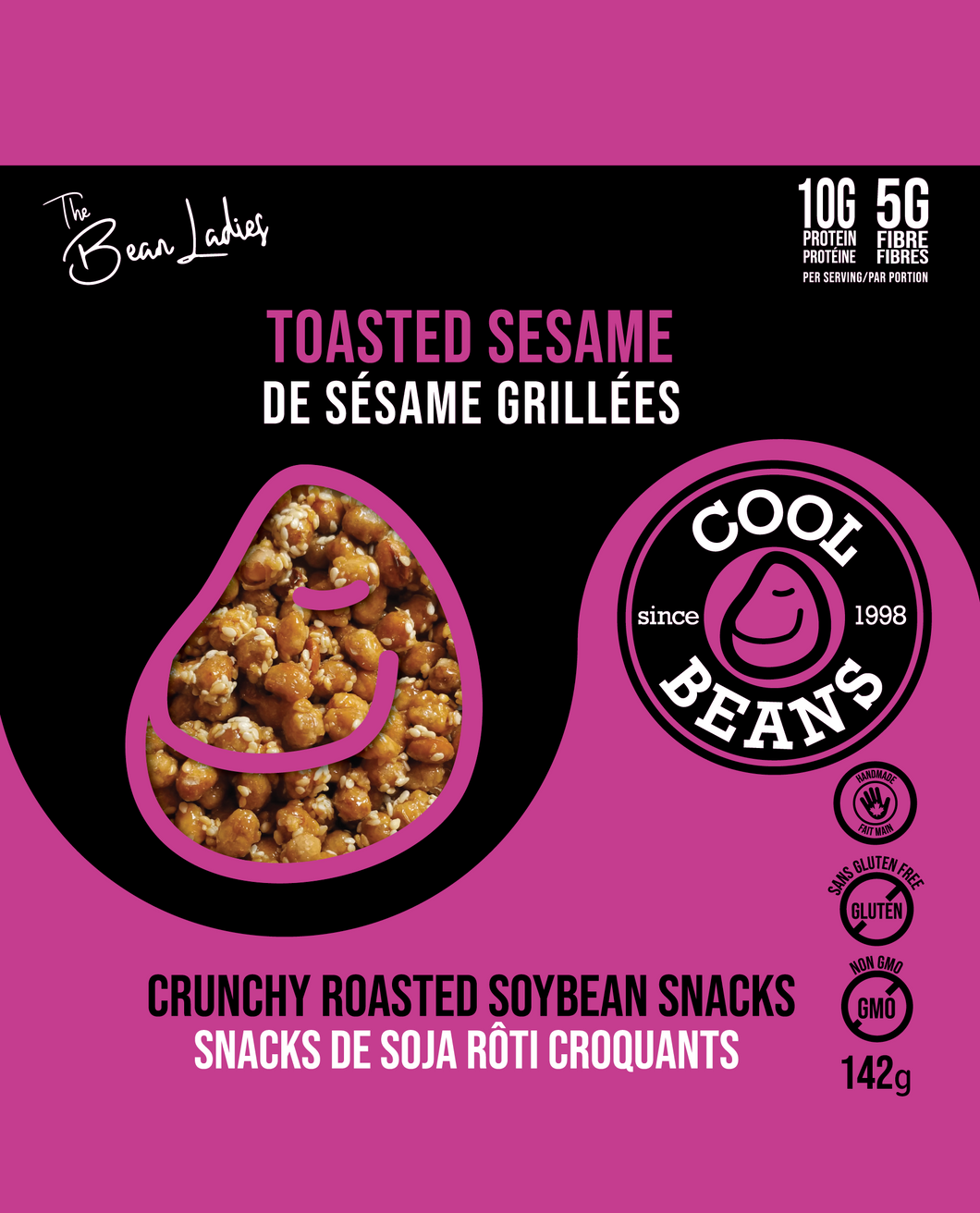 'Toasted Sesame' Roasted Bean Snacks